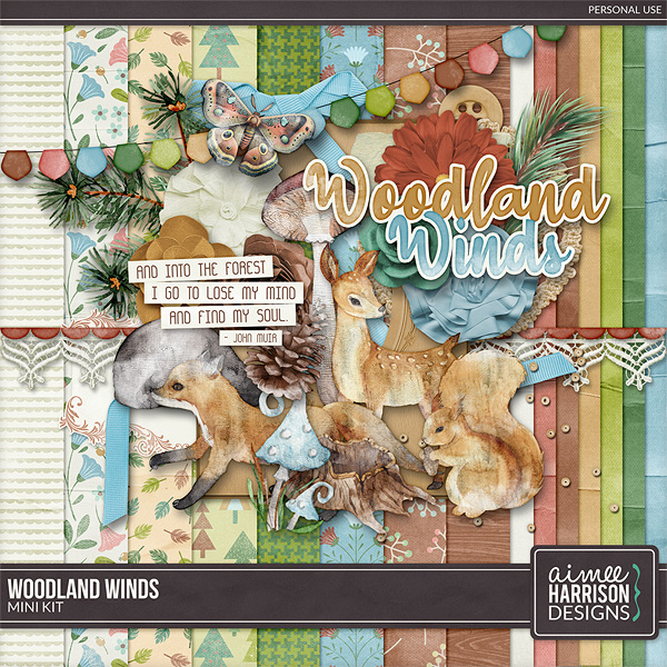 Woodland Winds Mini Kit by Aimee Harrison