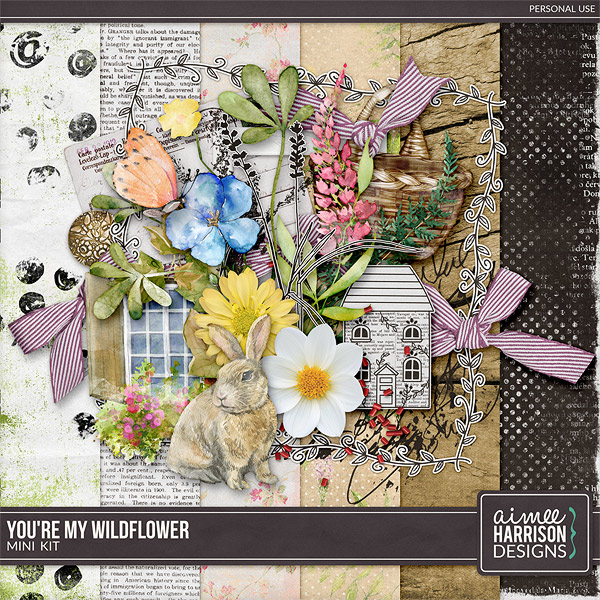 You're My Wildflower Mini Kit by Aimee Harrison