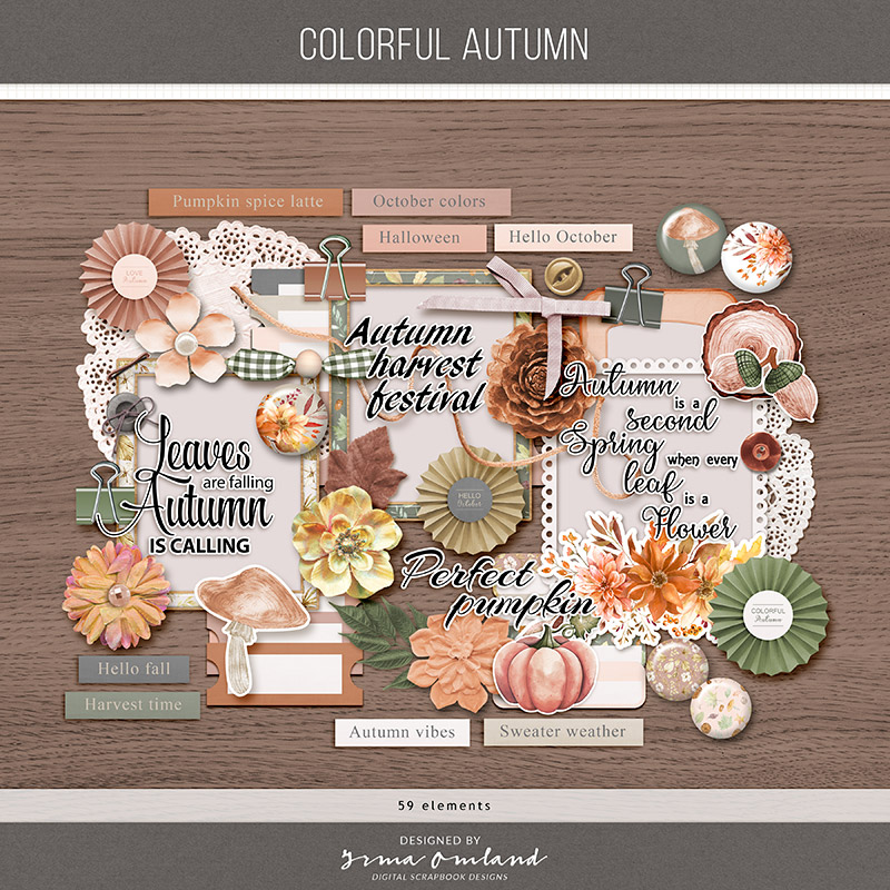 Colorful autumn | elements