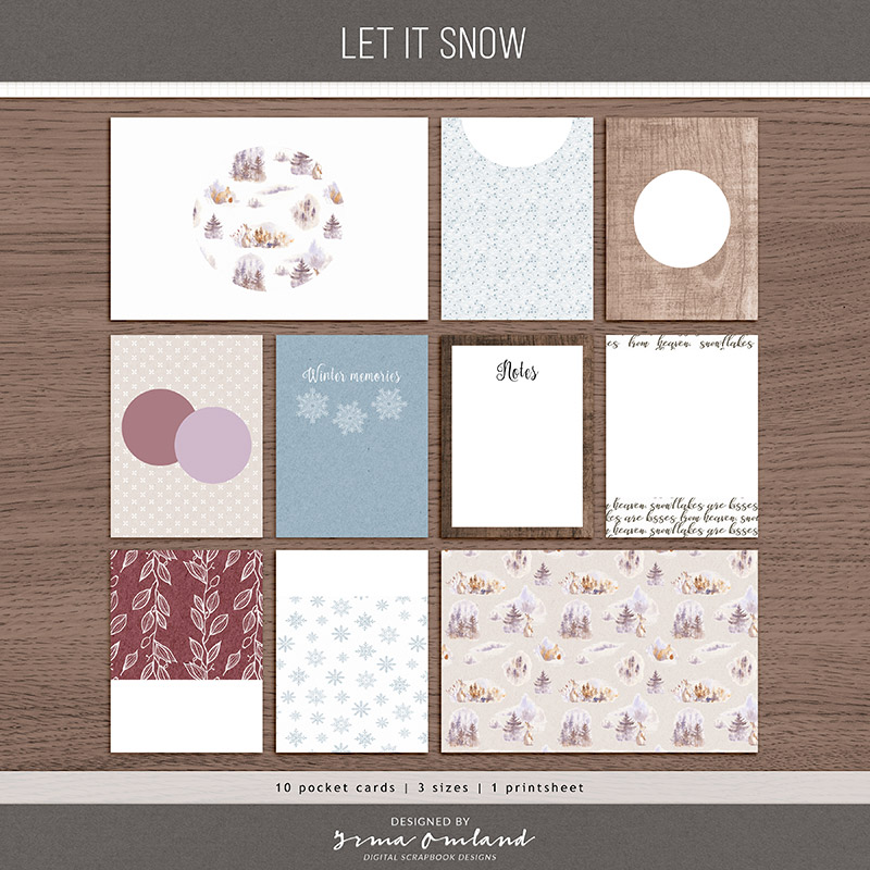 let it snow | pocket cards