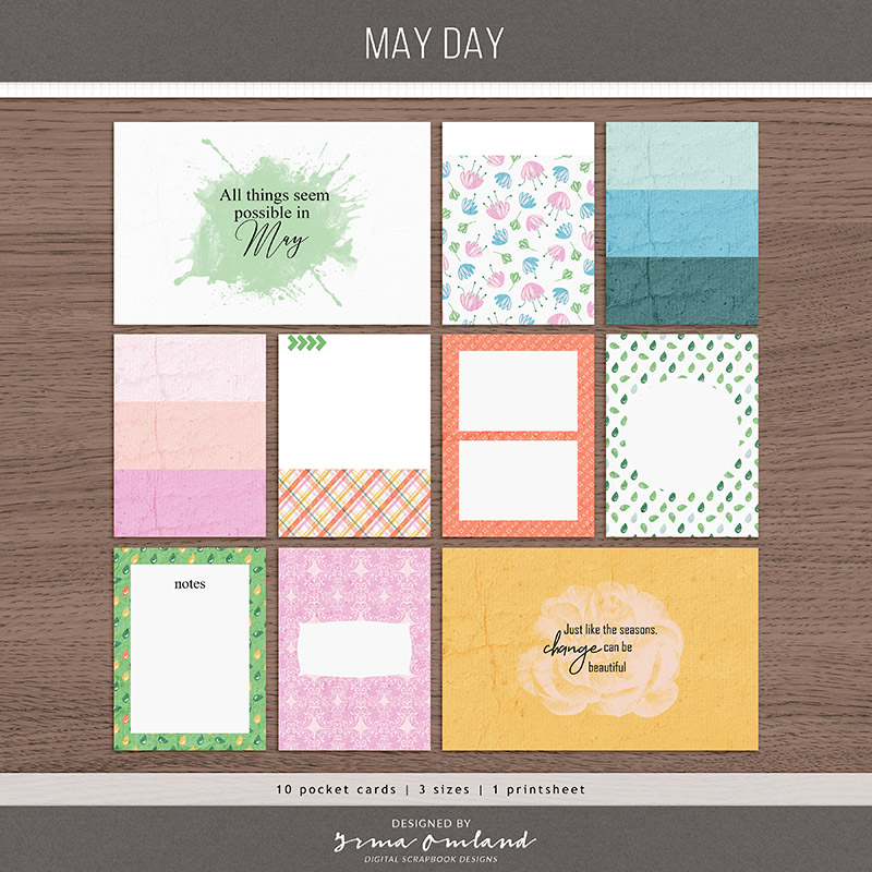 May day | pocket cards