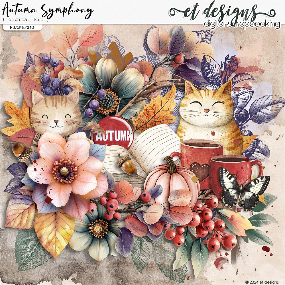 Autumn Symphony Kit by et designs