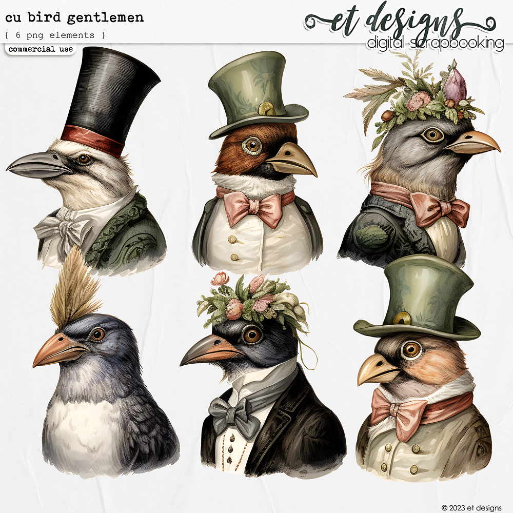 CU Bird Gentlemen by et designs