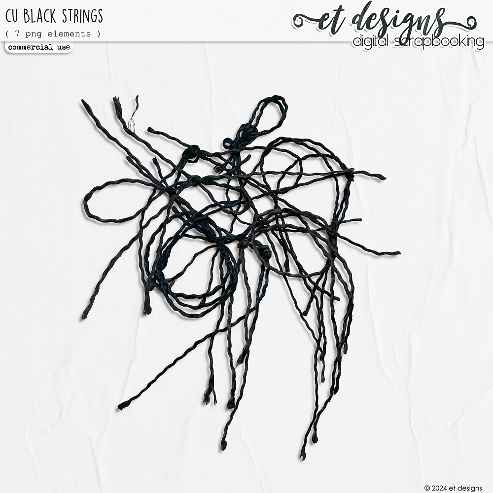 CU Black Strings by et designs