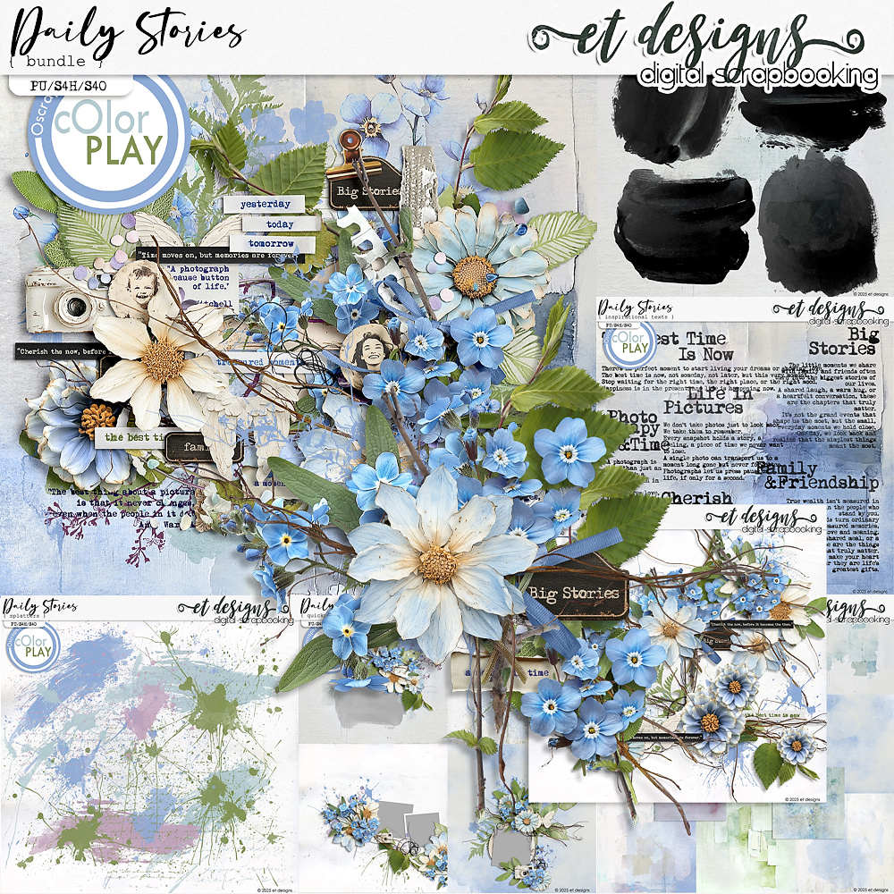 Daily Stories Bundle by et designs