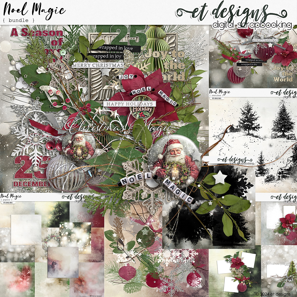 Noel Magic Bundle by et designs