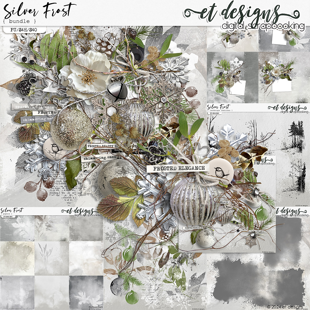 Silver Frost Bundle by et designs