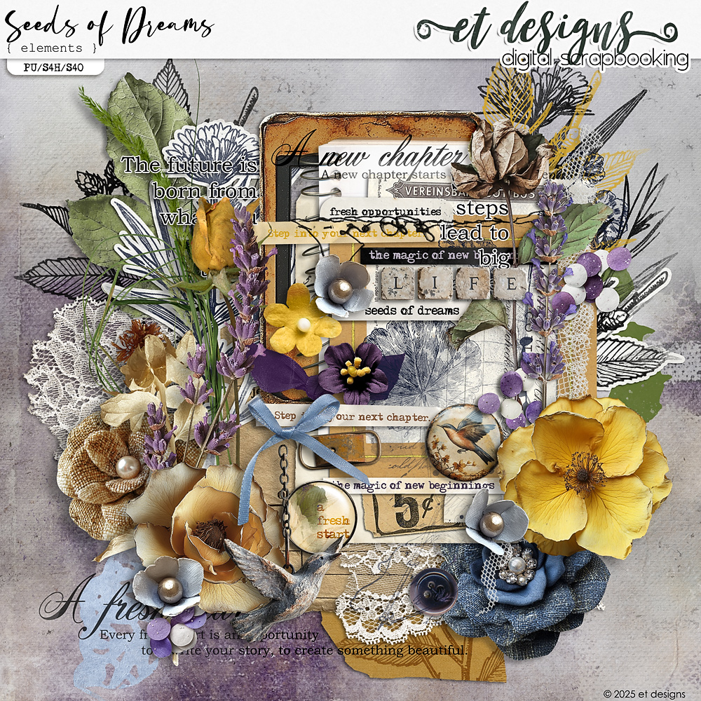 Seeds of Dreams Elements by et designs