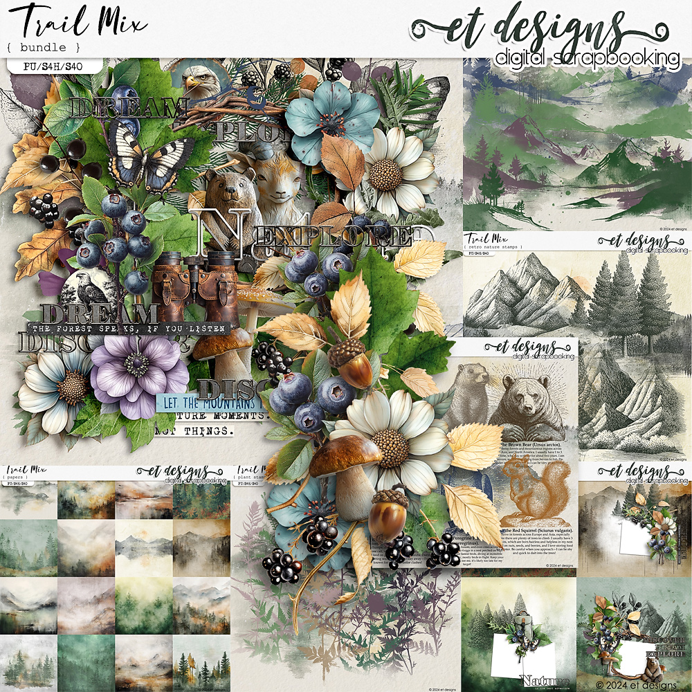 Trail Mix Bundle by et designs