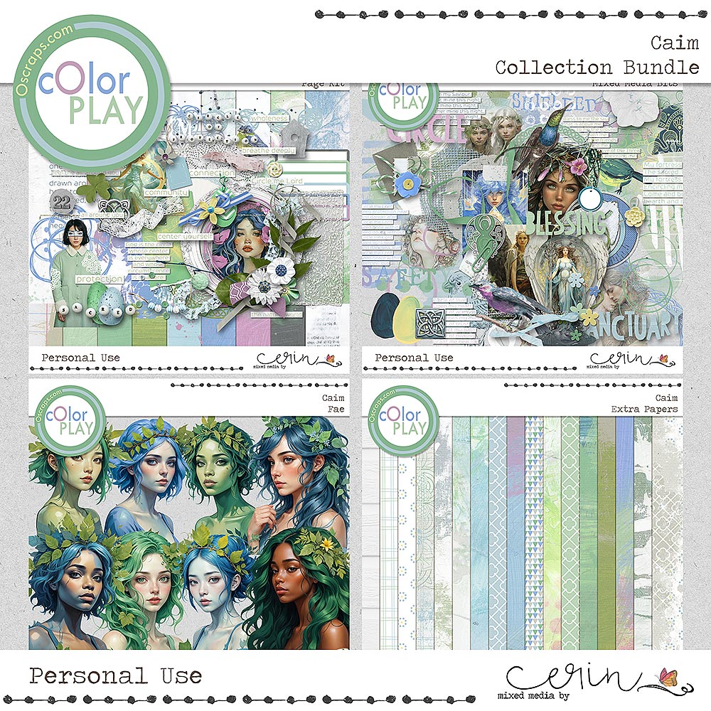 Caim {Collection Bundle} by Mixed Media by Erin