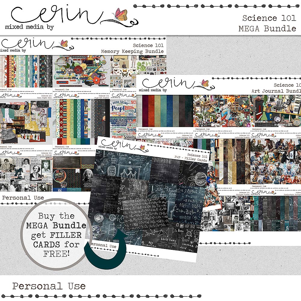 Science 101 {MEGA Bundle} by Mixed Media by Erin