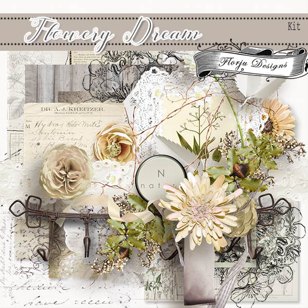 Flowery Dream Kit Pu By Florju Designs