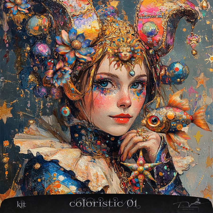 Coloristic-01-Digital Art Mini Kit 