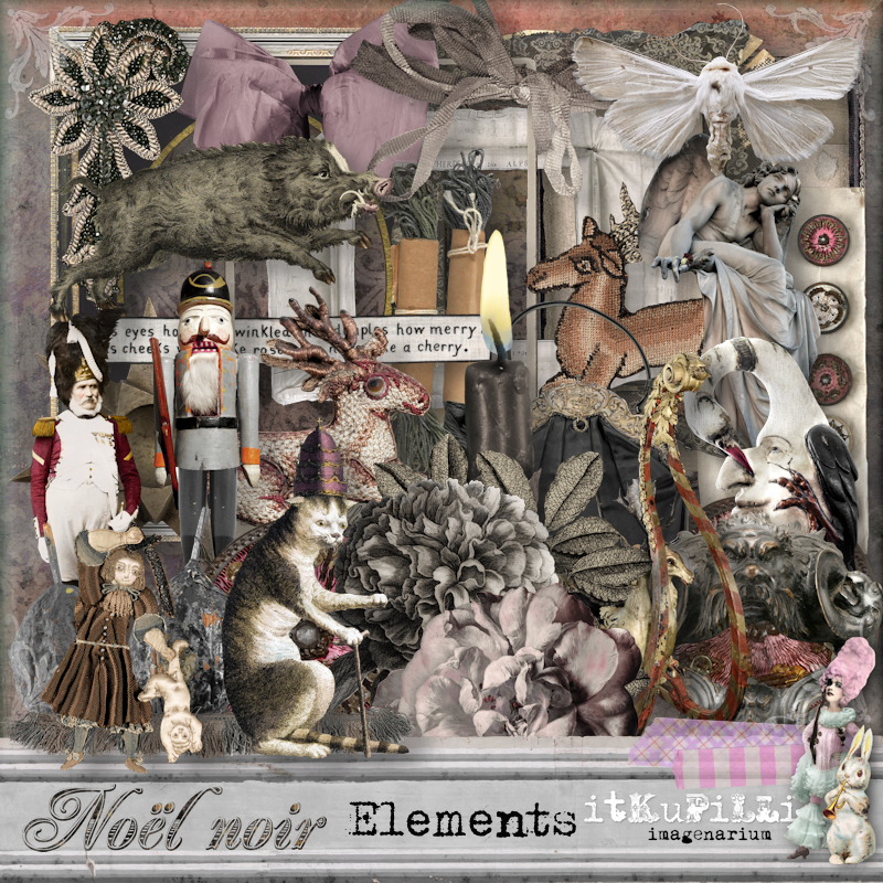 Noel Noir Elements by itKuPiLLi imaginarium