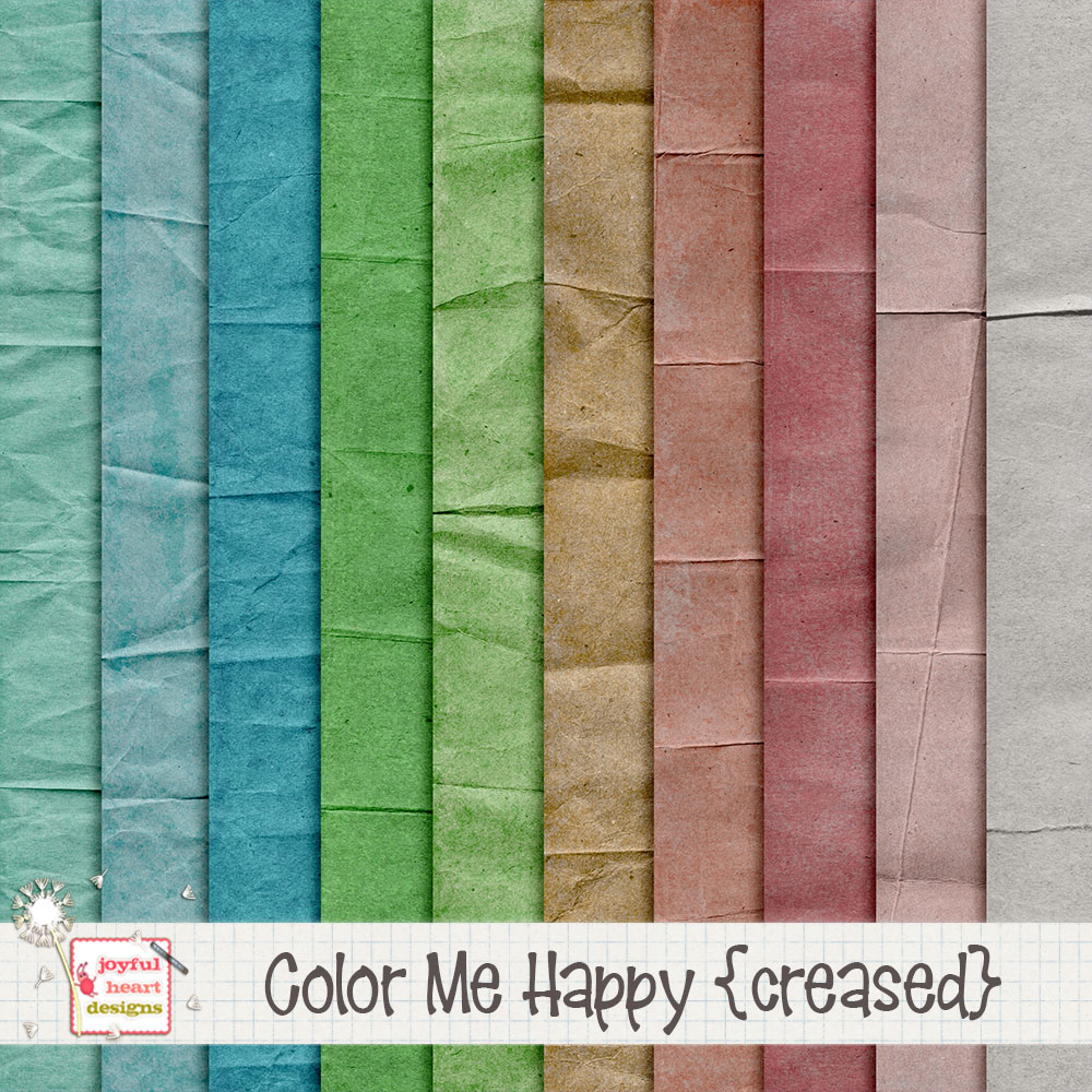 Color Me Happy (creased)
