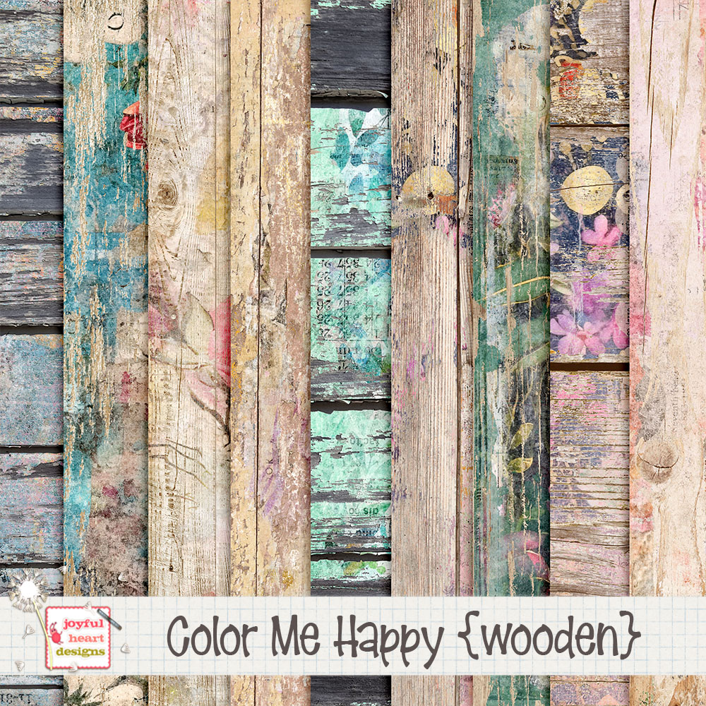 Color Me Happy (wooden)