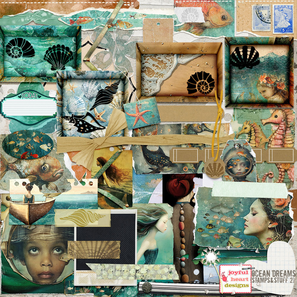 Ocean Dreams (stamps&stuff 2)