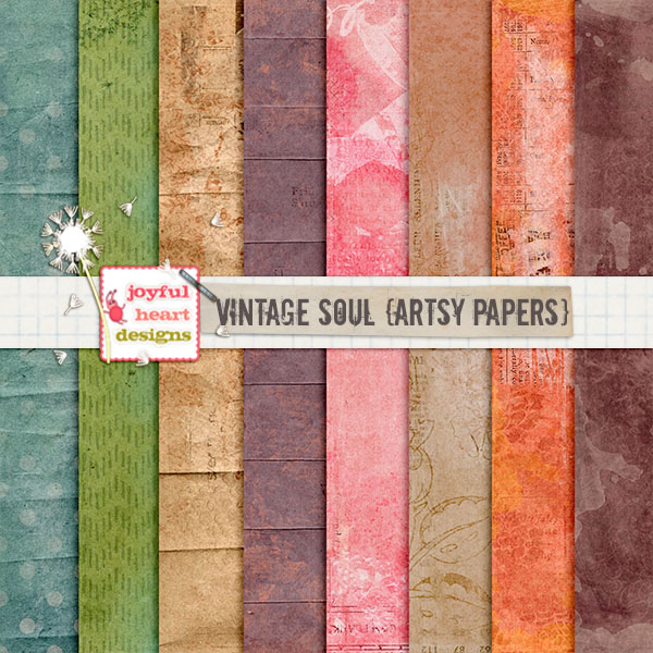 Vintage Soul (artsy papers)