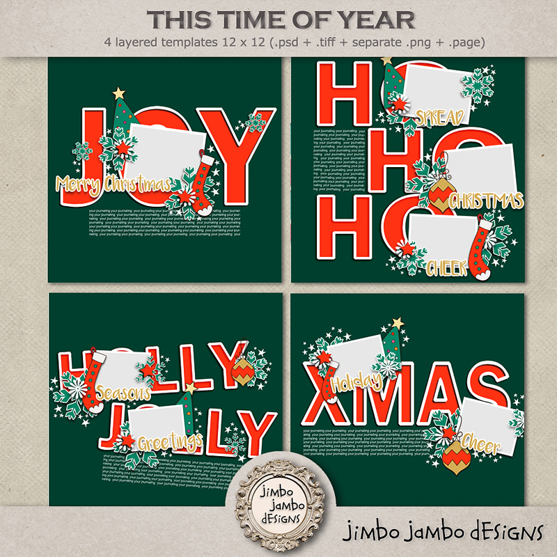 This time of year templates by Jimbo Jambo Designs