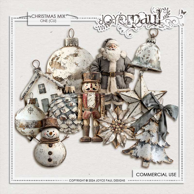 Christmas Mix - One [CU] by Joyce Paul Designs