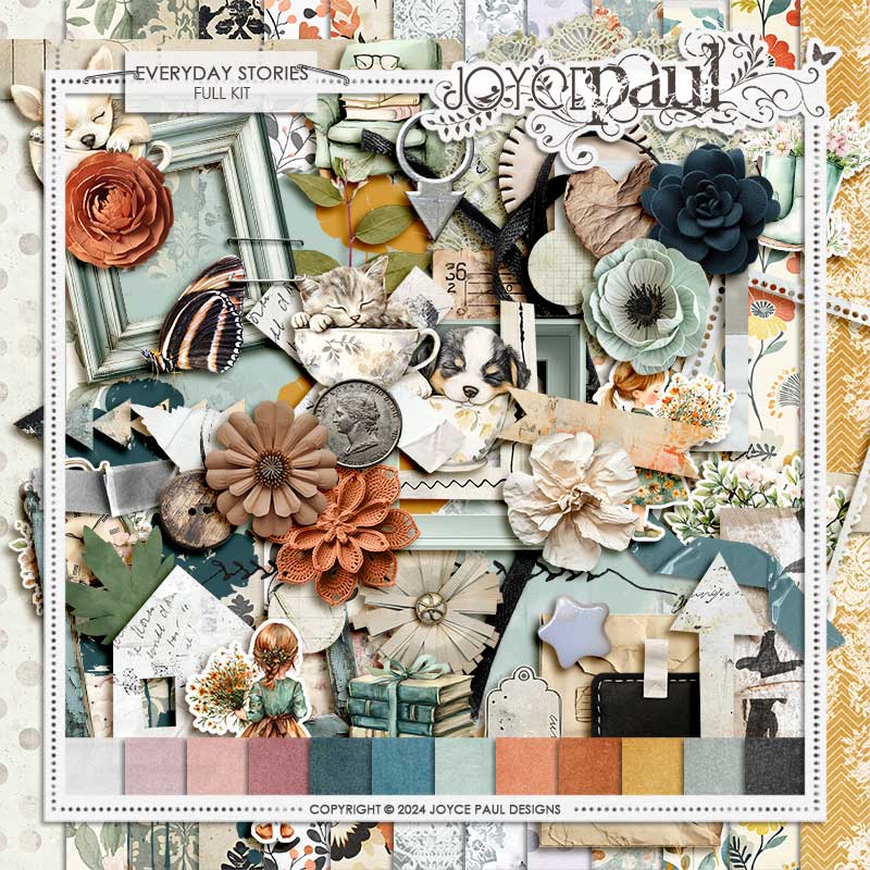 Everyday Stories - Full Kit by Joyce Paul