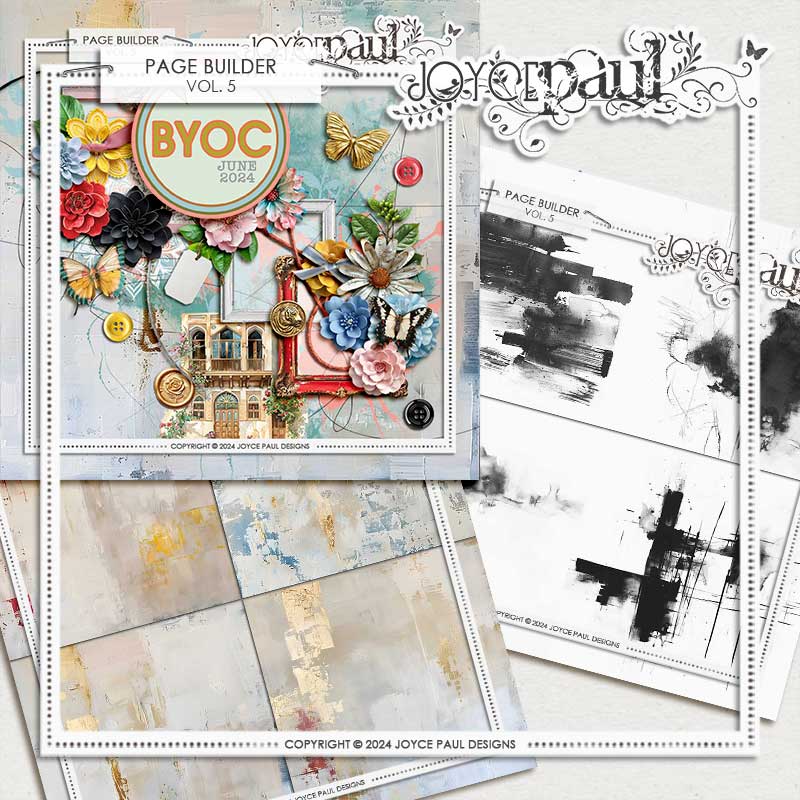 Page Builder - Vol 5 by Joyce Paul