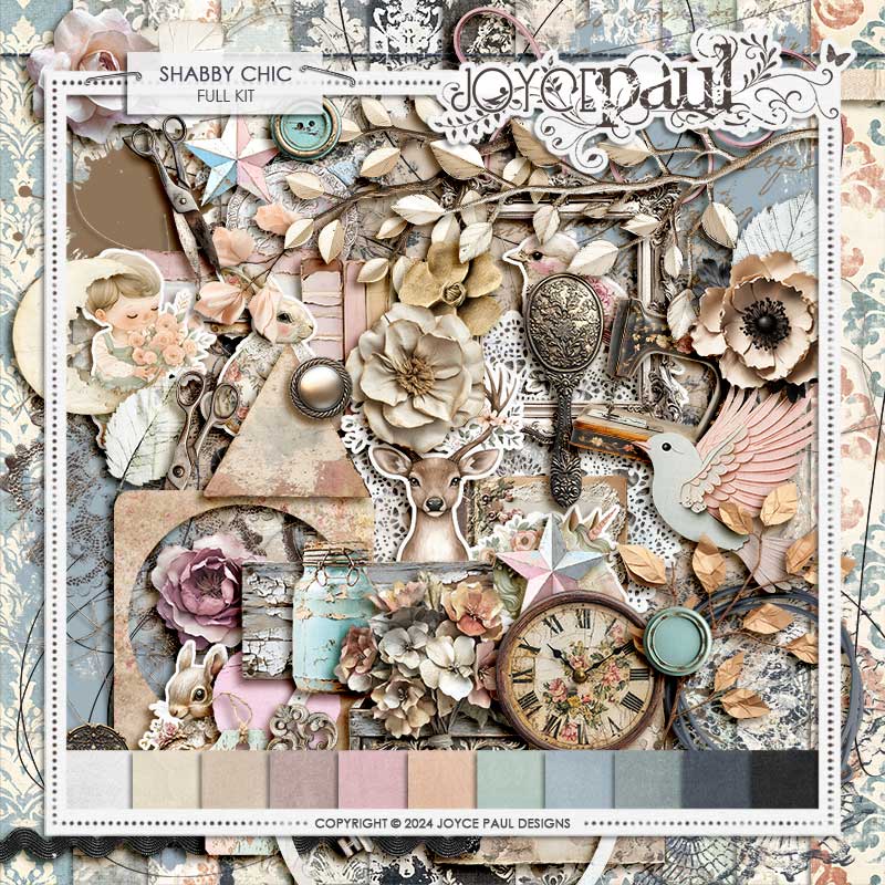 Shabby Chic - Kit by Joyce Paul