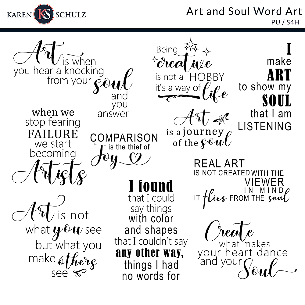 Art and Soul Word Art