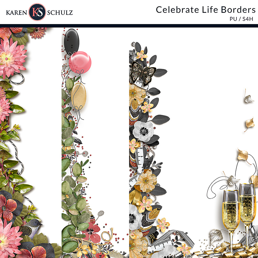 Celebrate Life Borders