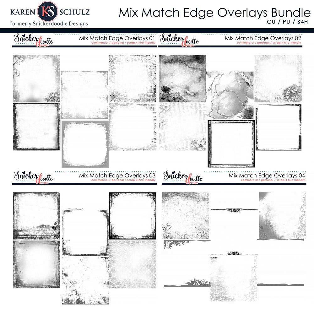 Mix Match Edge Overlays Bundle