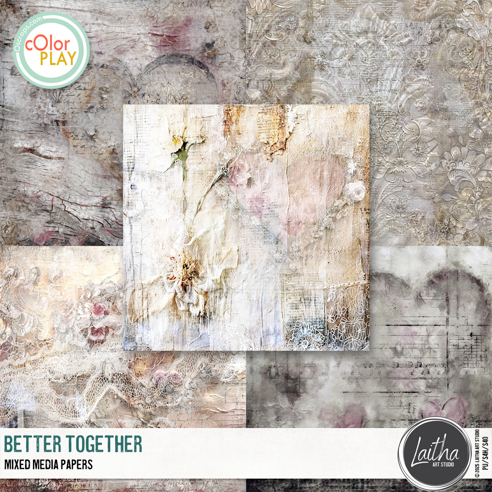 Better Together - Mixed Media Papers