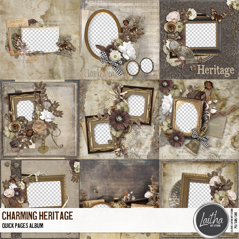 Charming Heritage - Quick Pages Album