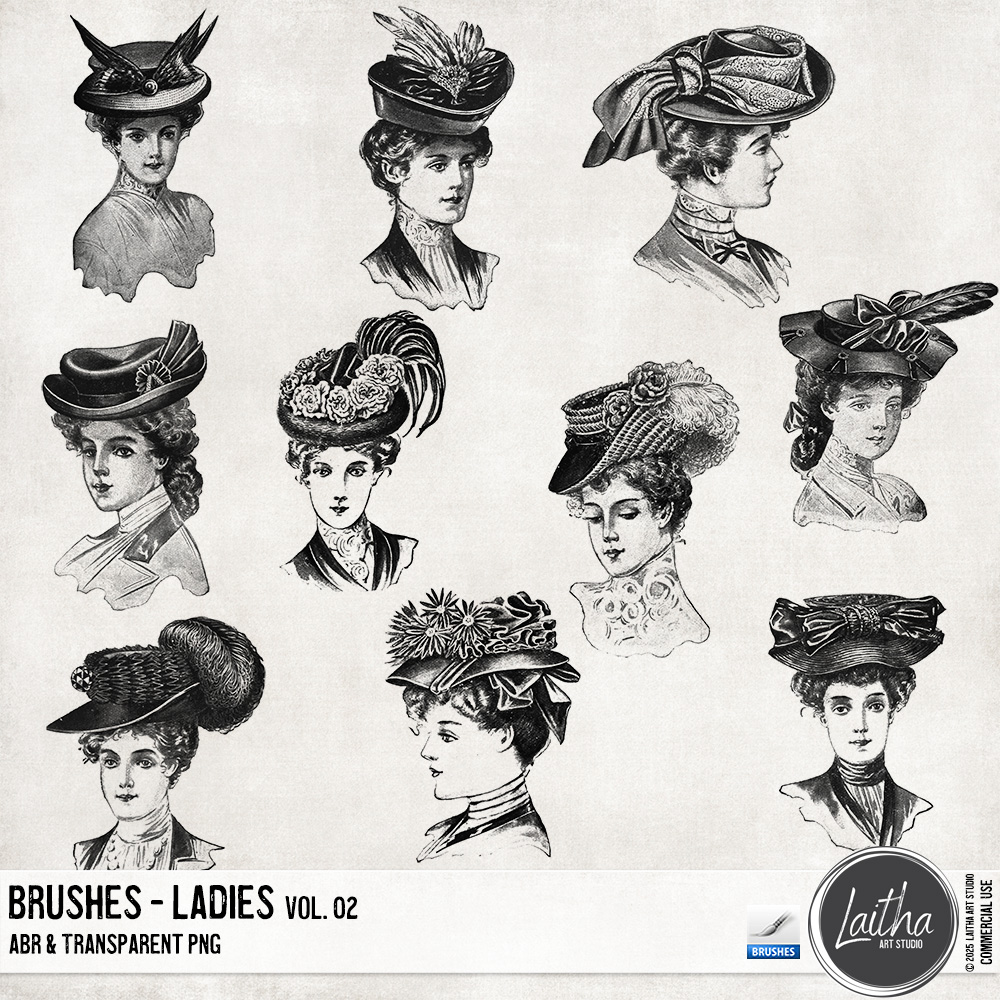 Ladies Brushes & Stamps Vol. 02