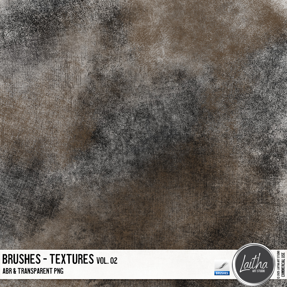 Texture Brushes & Stamps Vol. 02