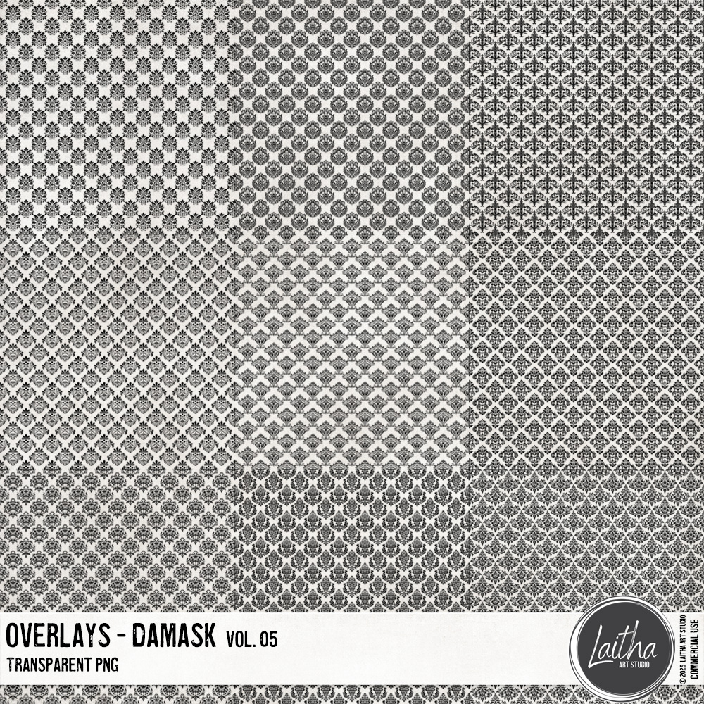 Damask Overlays Vol. 05