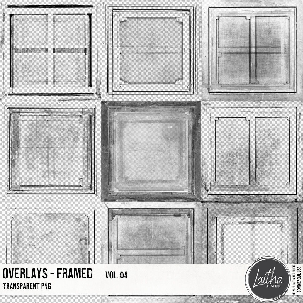 Framed Overlays Vol. 04