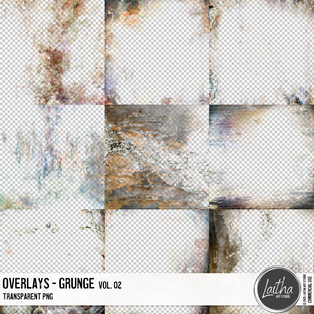 Grunge Overlays Vol. 02