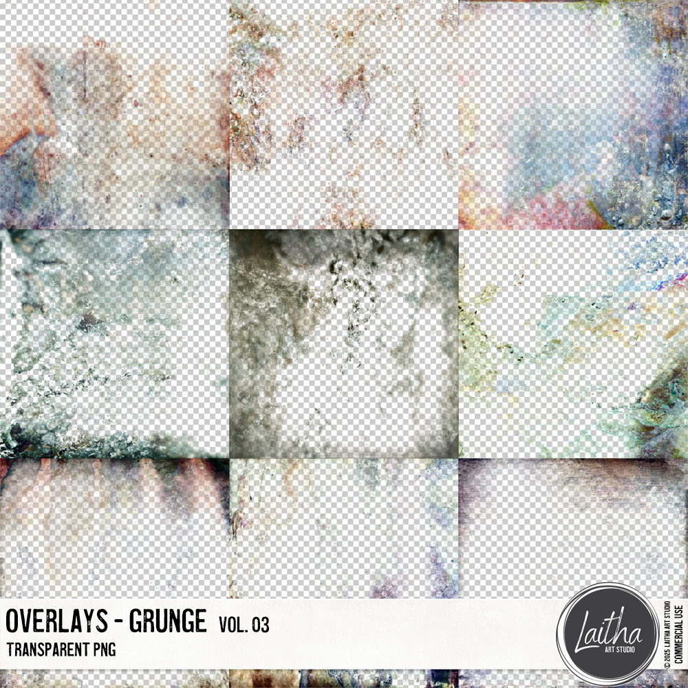 Grunge Overlays Vol. 03