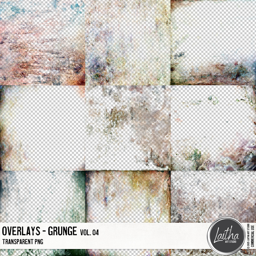 Grunge Overlays Vol. 04