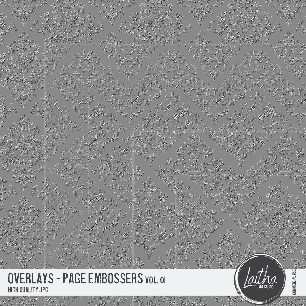 Page Embossers Overlays Vol. 01