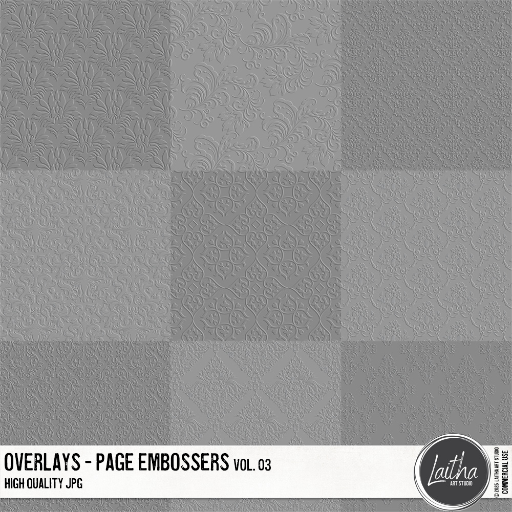 Page Embossers Overlays Vol. 03