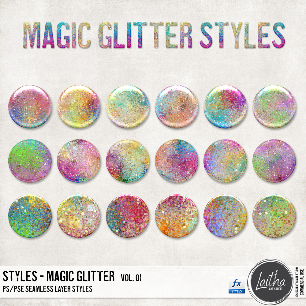 Magic Glitter Styles Vol. 01