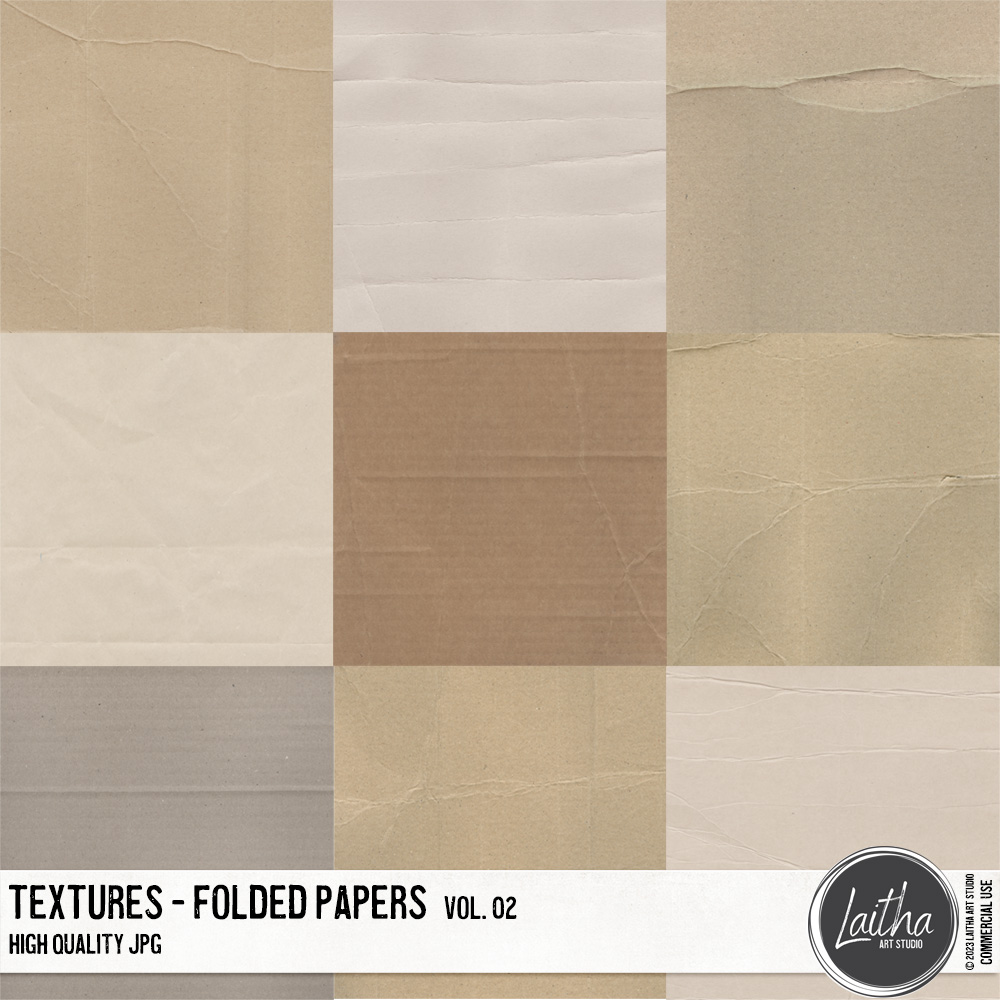 Folded Papers Textures Vol. 02