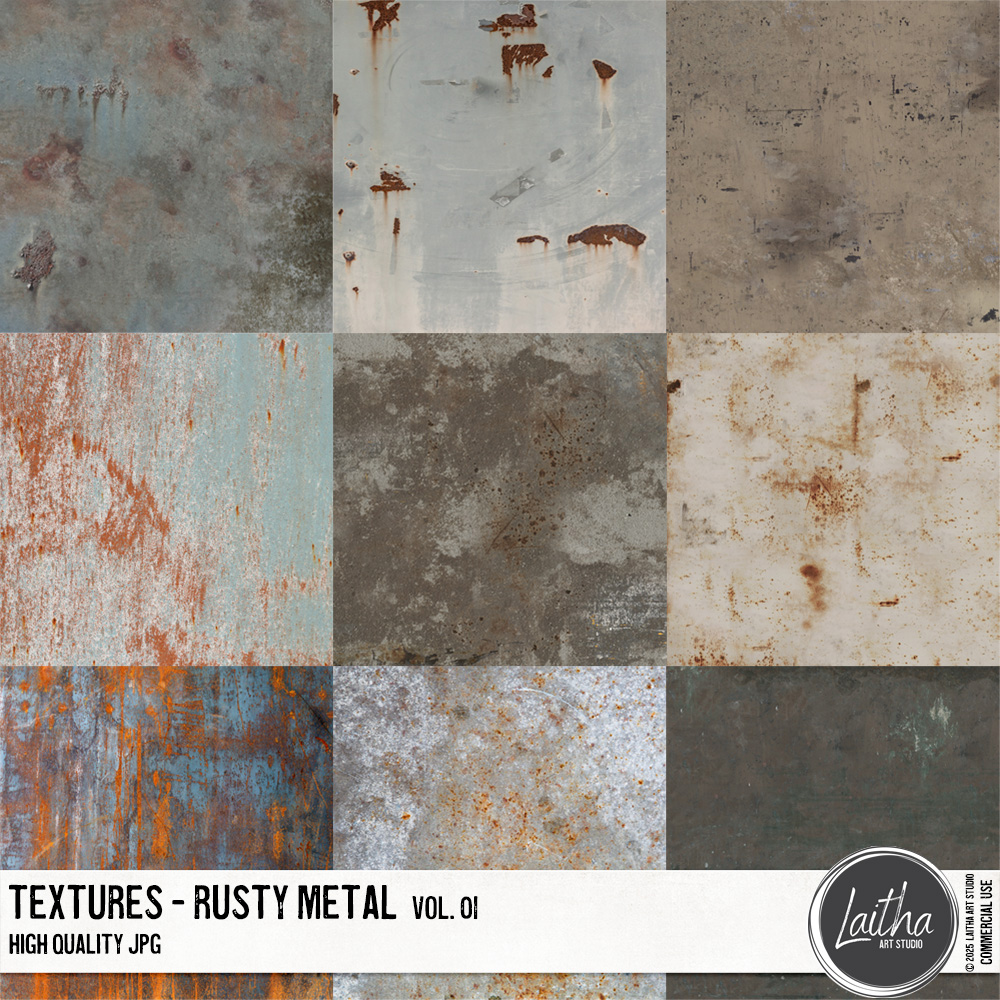 Rusty Metal Textures Vol. 01