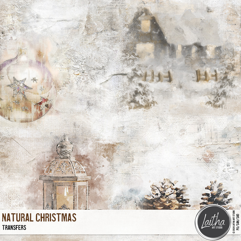 Natural Christmas - Transfers