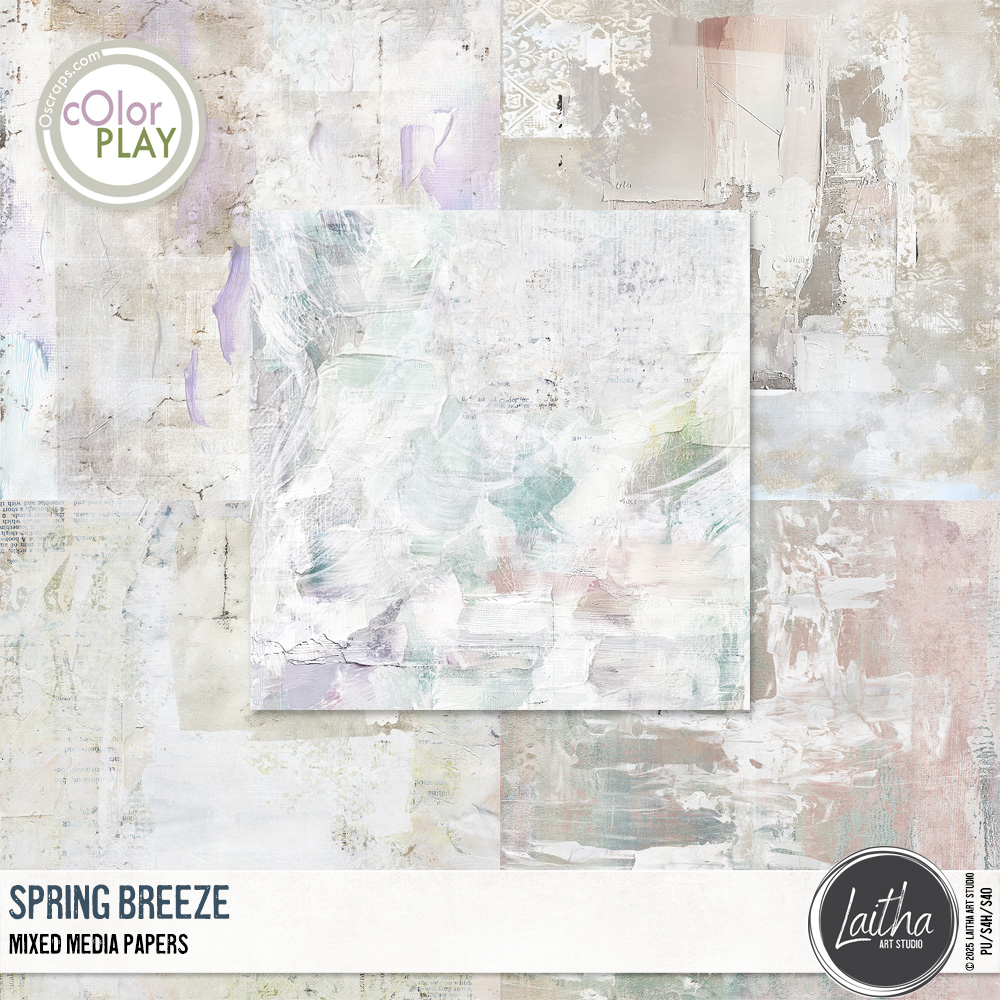 Spring Breeze - Mixed Media Papers