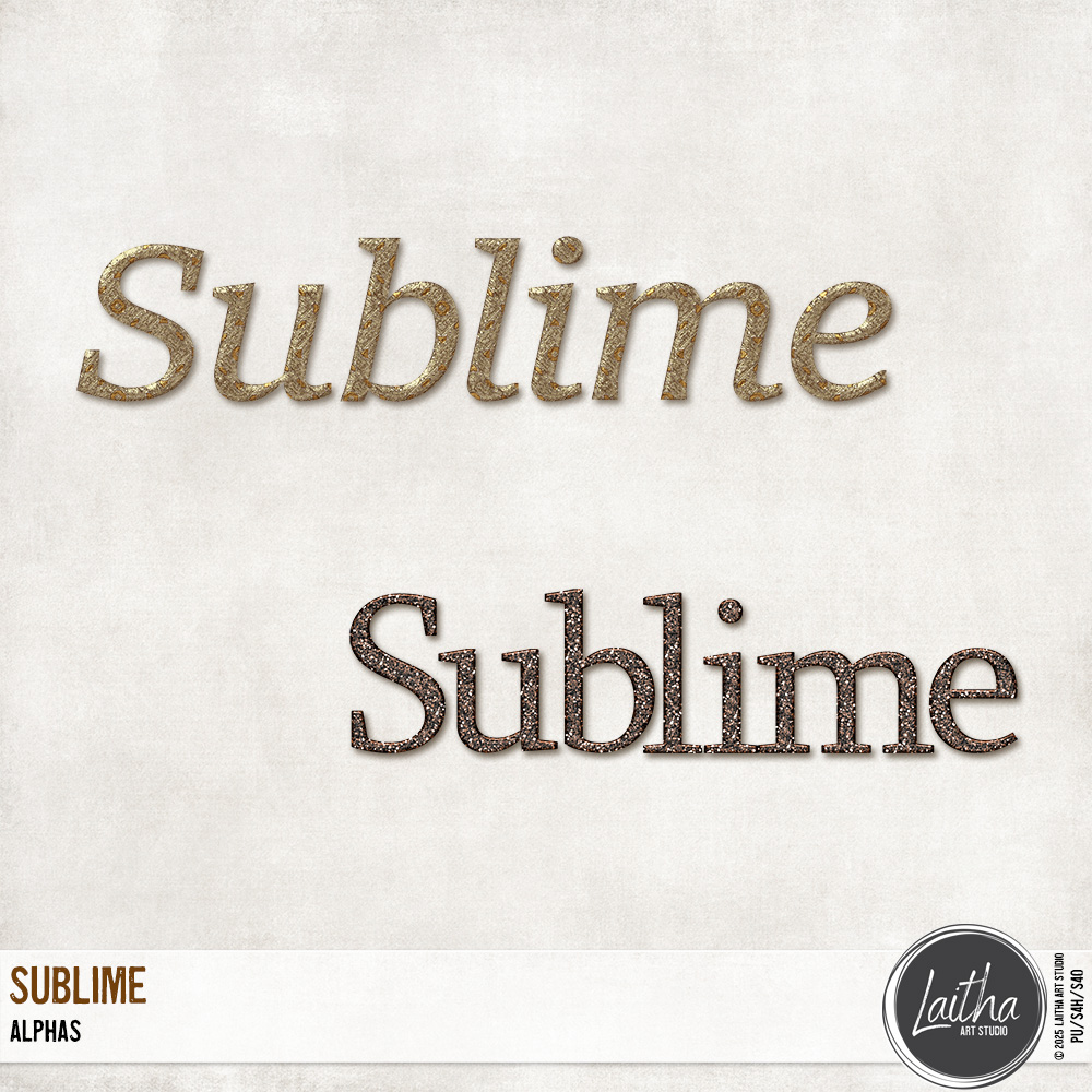 Sublime - Alphas