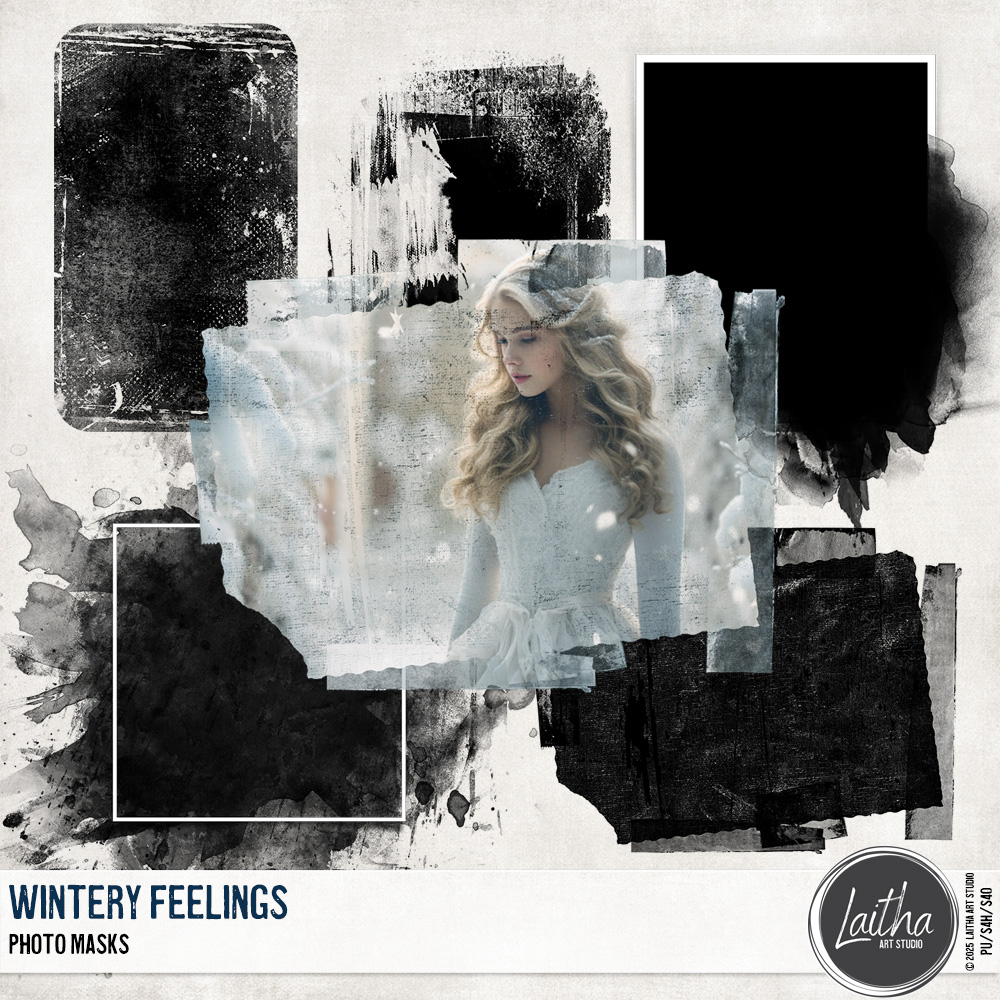 Wintery Feelings - Photo Masks