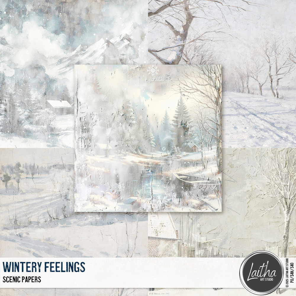 Wintery Feelings - Scenic Papers