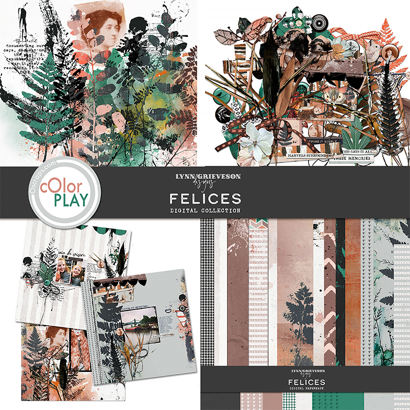 Felices Digital Scrapbook Collection by Lynn Grieveson